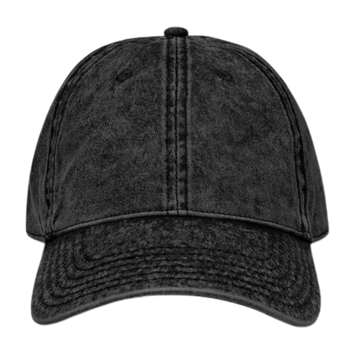 OTTO CAP 6 Panel Low Profile Dad Hat - Snow washed